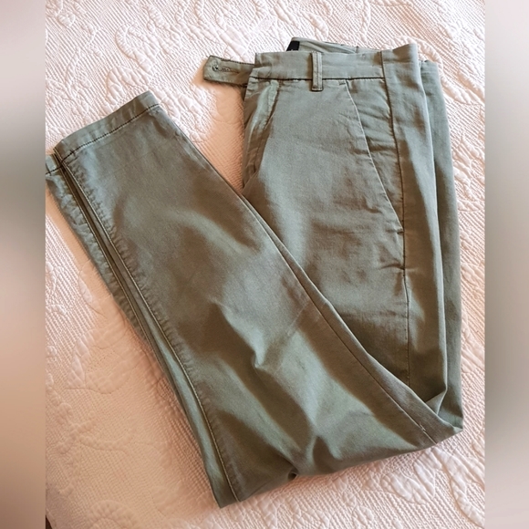 DECJUBA Denim - Decjuba army green stretch jeans unique styling fits 6-10